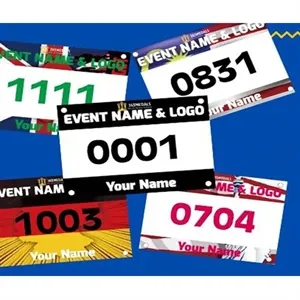 Custom Race Number - for Marathon Competitor 